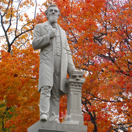 Perkins Monument in Glendale Cemetery