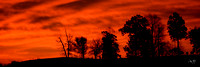 Sunrise over Suffield Panoramic