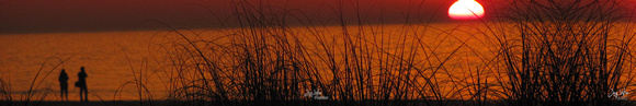 Hilton Head Sea Oats Super Panoramic Sunrise