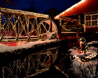 Winter Water Wheel - Clifton Mill