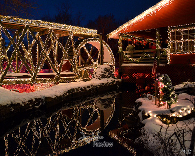 Clifton Water Wheel Lights