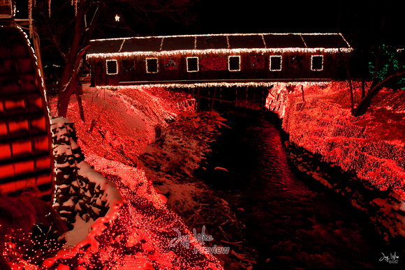 Clifton Mills river lights