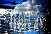 Icy Chandeliers