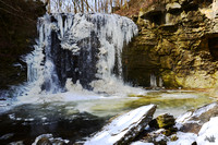 Hayden Run Freezing Falls