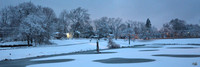 Snowy Pond morning