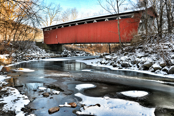 Everett Road Covered Bridge